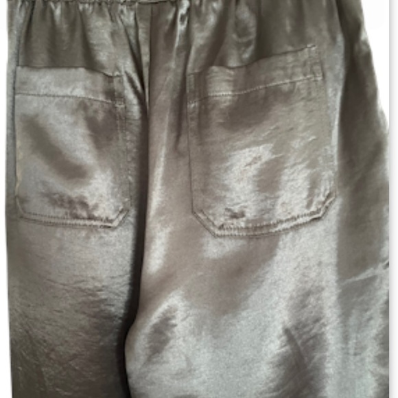 ANTHROPOLOGIE CURRENT AIR Satin Moto Jogger Pant - Picture 5 of 10